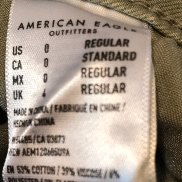 American Eagle Navy Green Women’s Jeggings - Picture 5 of 5